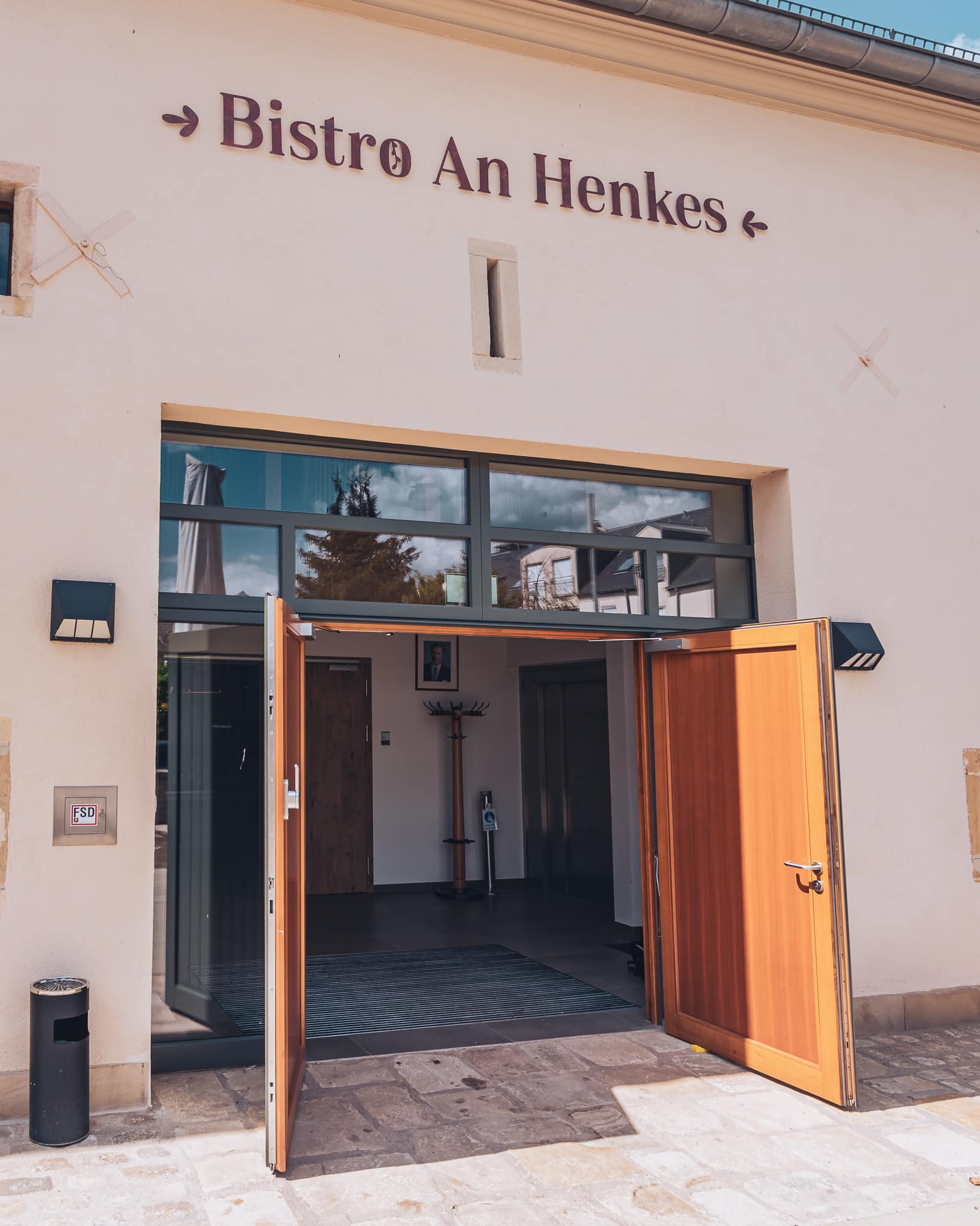 Entrée du Bistro An Henkes